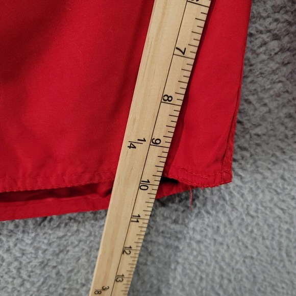 Adam Levine shorts mens Medium Red American swim trunks lined draw string - Picture 7 of 9